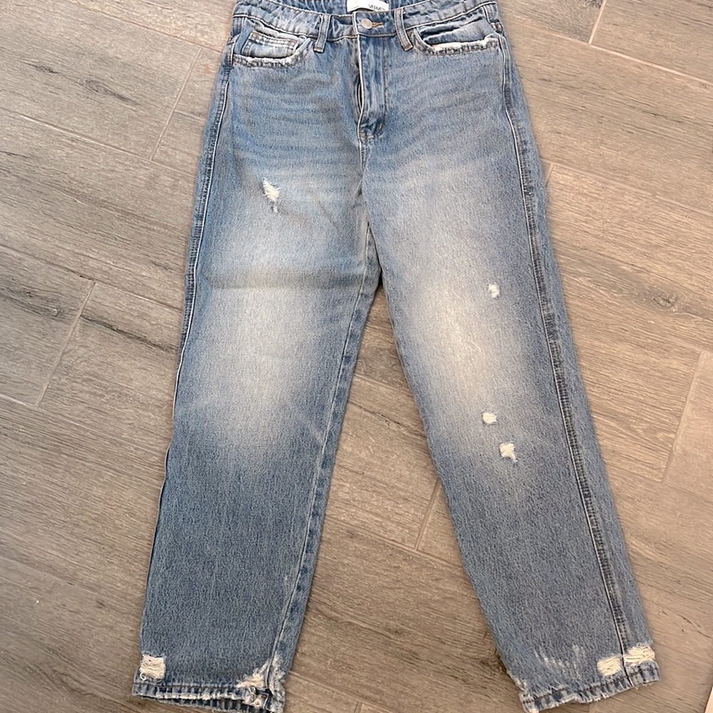 Vervet distressed denim